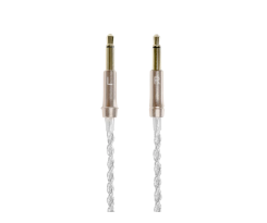 mono 3.5 mm - 2.5 mm balanced silver plated upgrade cable