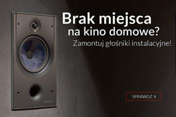 Brak miejsca na kino domowe? Rozważ głośniki instalacyjne