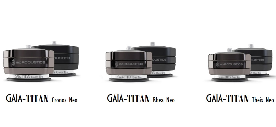 Izolatory akustyczne Isoacoustics GAIA-TITAN Theis Neo