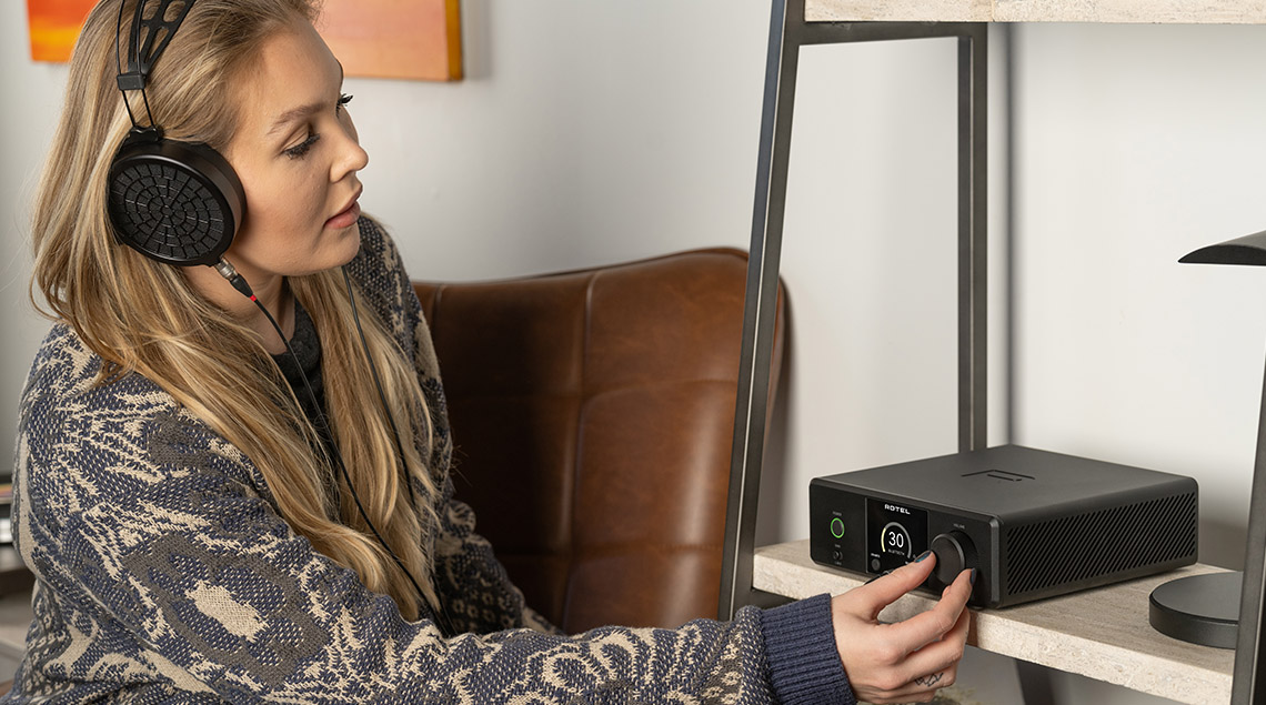 Wzmacniacz słuchawkowy Rotel DX-3