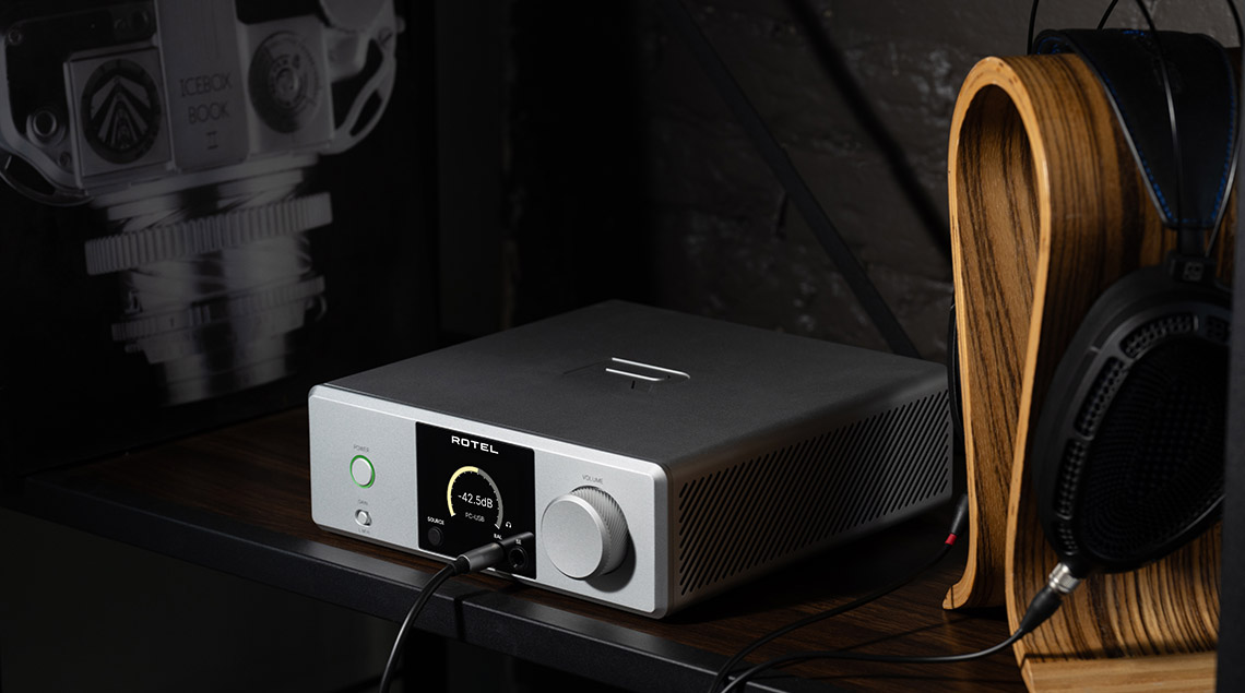 Wzmacniacz słuchawkowy Rotel DX-3