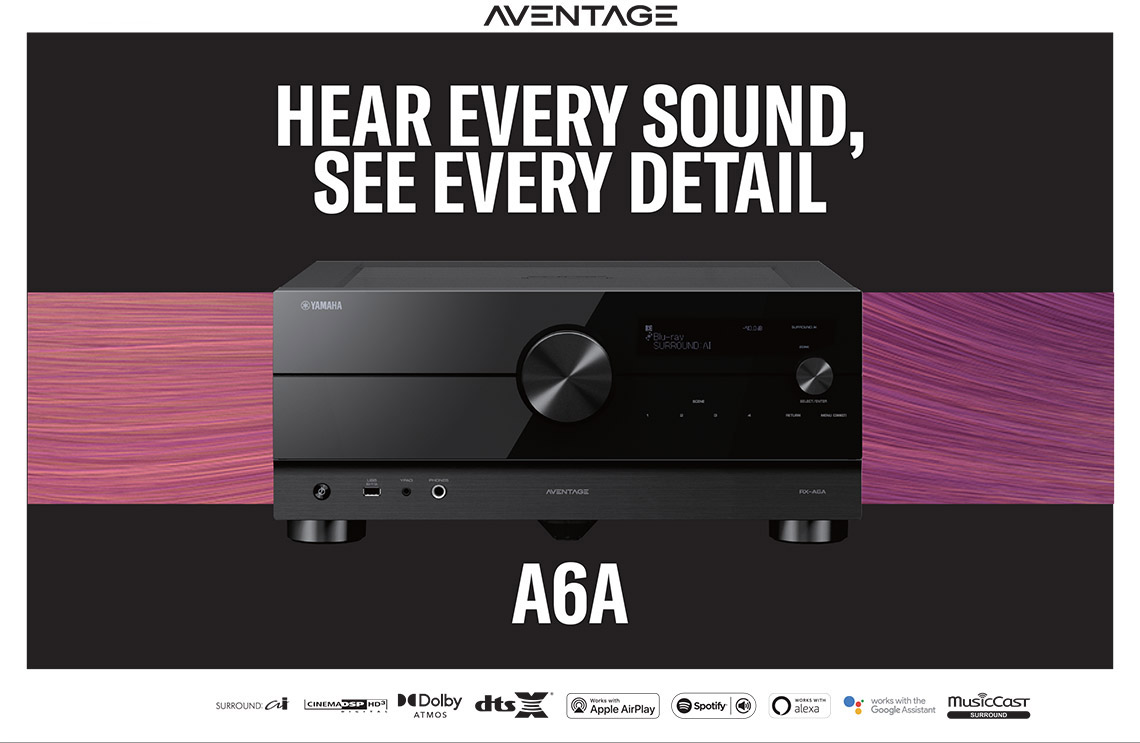 Yamaha RX-A6A - amplituner MusicCast